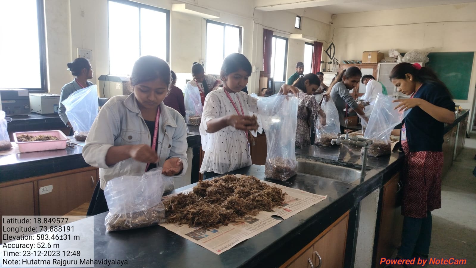 workshop on “Mushroom Cultivation