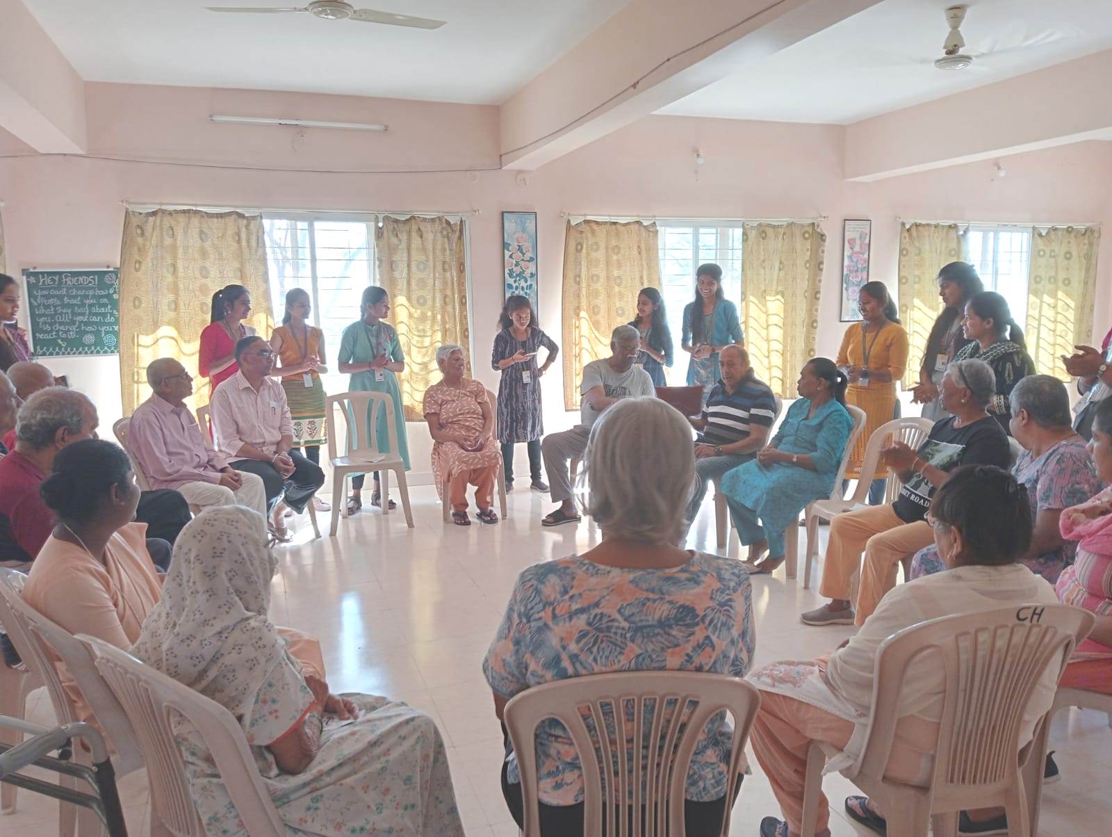 Visit to Old age home